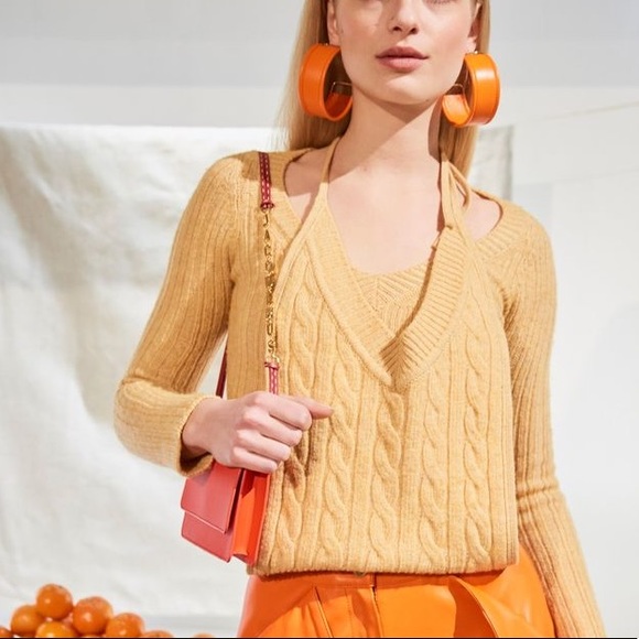 Jacquemus Le Sac Riviera Shoulder Bag Orange - Picture 2 of 9